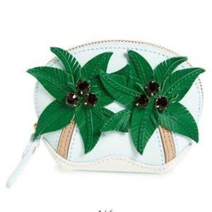 Kate Spade Palm Tree I Need A Vacation Coin Purse